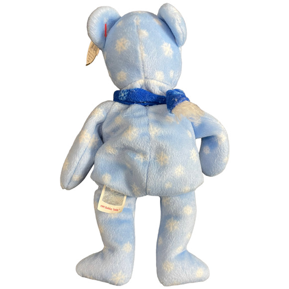 1999 HOLIDAY TEDDY Bear TY BEANIE BABY With Errors! - Picture 2 of 7